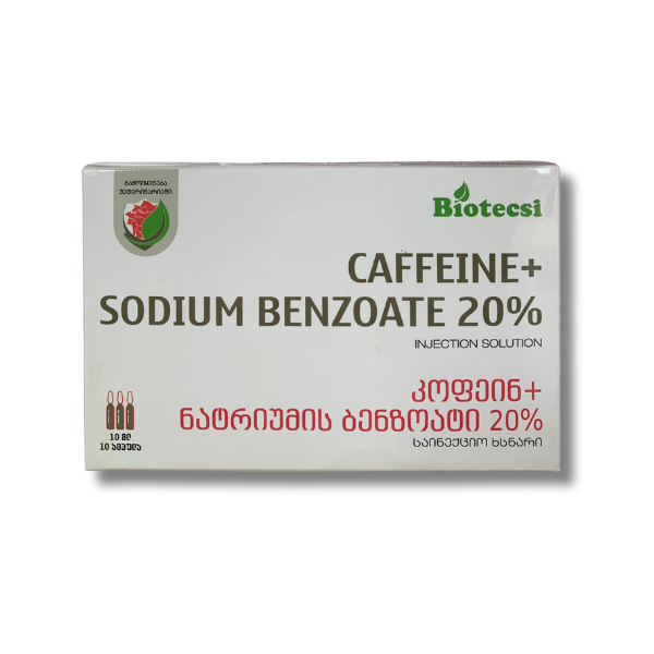 Caffeine-Sodium Benzoate 20%